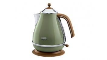 Delonghi | KBOV 2001.GR Kettle | Electric | 2000 W | 1.7 L | 360° rotational base | Green