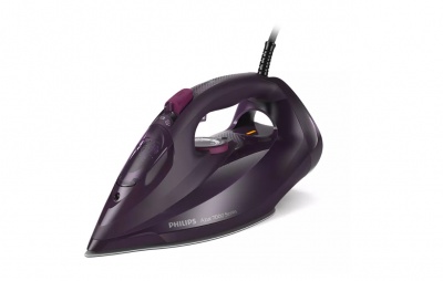 Philips | DST7061/30 | Steam Iron | 3000 W | Water tank capacity 300 ml | Continuous steam 55 g/min | Steam boost performance 250 g/min | Dark Purple