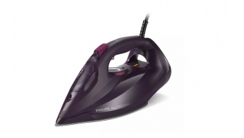 Philips | DST7061/30 | Steam Iron | 3000 W | Water tank capacity 300 ml | Continuous steam 55 g/min | Steam boost performance 250 g/min | Dark Purple