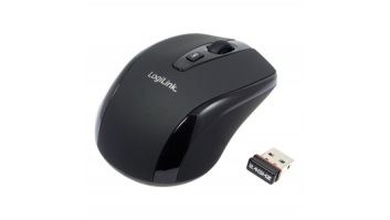 Logilink | Maus optisch Funk 2.4 GHz | 2.4GH wireless mini mouse with autolink | wireless | Black