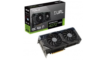 Graphics Card|ASUS|NVIDIA GeForce RTX 4070 Ti SUPER|16 GB|GDDR6X|256 bit|PCIE 4.0 16x|Dual Slot Fansink|1xHDMI|3xDisplayPort|DUAL-RTX4070TIS-O16G