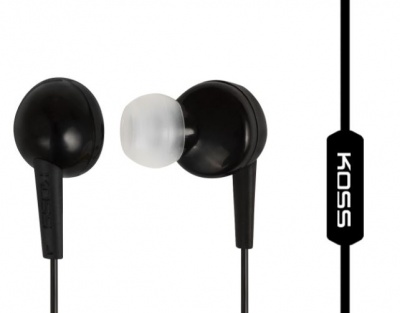 Koss | Headphones | KEB6iK | Wired | In-ear | Microphone | Black