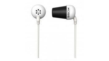 Koss | Plug | Wired | In-ear | Noise canceling | White