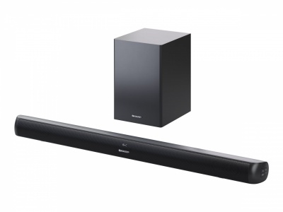 Sharp HT-SBW202 2.1 Soundbar with Wireless Subwoofer for TV above 40", HDMI ARC/CEC, Aux-in, Optical, Bluetooth, 92cm, Black | Sharp | TV SoundBar with Wireless Subwoofer | HT-SBW202 | Black | No | AUX in | Bluetooth | 200 W | Wireless connection