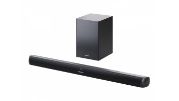 Sharp HT-SBW202 2.1 Soundbar with Wireless Subwoofer for TV above 40", HDMI ARC/CEC, Aux-in, Optical, Bluetooth, 92cm, Black | Sharp | TV SoundBar with Wireless Subwoofer | HT-SBW202 | Black | No | AUX in | Bluetooth | 200 W | Wireless connection