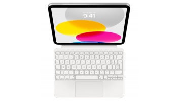 Apple | Magic Keyboard Folio for iPad (10th generation) | White | Compact Keyboard | Wireless | EN