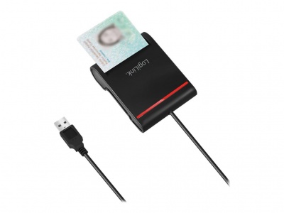 Logilink | USB 2.0 card reader, for smart ID | CR0047 | Card Reader