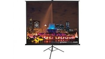 Elite Screens | Tripod Series | T113UWS1 | Diagonal 113 " | 1:1 | Viewable screen width (W) 203 cm | Black