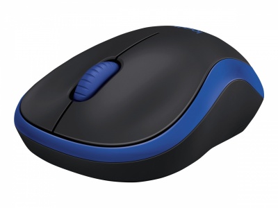 Logitech | Mouse | M185 | Wireless | Blue/ black