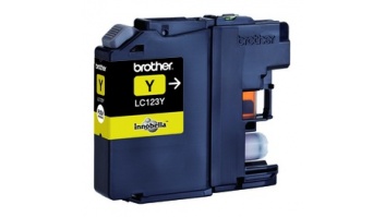 Brother LC123Y | Ink Cartridge | Yellow