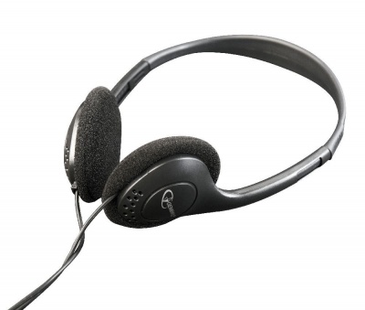 Cablexpert | MHP-123 Stereo headphones with volume control | On-Ear 3.5 mm | Black