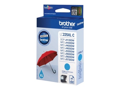 Brother LC-225XLC | Ink Cartridge | Cyan