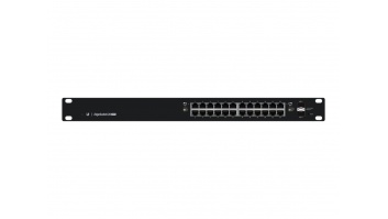 Ubiquiti | Switch | ES-24-250W | Web managed | Rackmountable | 1 Gbps (RJ-45) ports quantity 24 | SFP ports quantity 2 | 12 month(s)