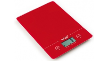 Adler | Kitchen scales | AD 3138 | Maximum weight (capacity) 5 kg | Graduation 1 g | Red