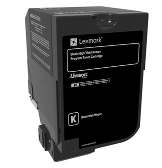 Lexmark 20K Black Return Program Toner Cartridge (CS720, CS725) | Lexmark Black