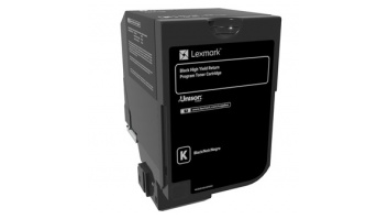 Lexmark 20K Black Return Program Toner Cartridge (CS720, CS725) | Lexmark Black