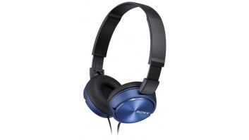 Sony | Foldable Headphones | MDR-ZX310 | Headband/On-Ear | Blue