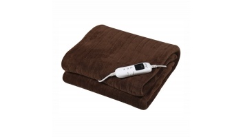 Gallet | Electric blanket | GALCCH130 | Number of heating levels 9 | Number of persons 1 | Washable | Remote control | Microfleece | 120 W | Brown