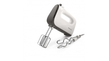 Philips | Mixer | HR3740/00 | Hand Mixer | 450 W | Number of speeds 5 | Turbo mode | White/Grey