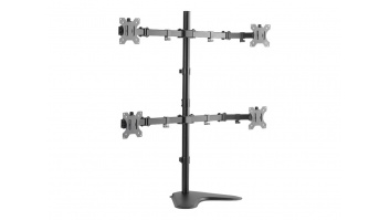 Logilink BP0046 Quad Monitor Desk Stand 13"-32'' | Logilink | Desk Mount | BP0046 | 13-32 " | Maximum weight (capacity) Carrying capacity of each arm: Max. 8 kg  kg | Black