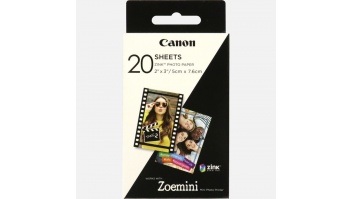 20 sheets | ZP-2030 | White | 5 x 7.6 cm | Photo Paper