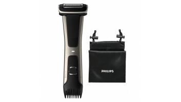 Philips | Showerproof body groomer | BG7025/15 | Body groomer | Number of length steps 5 | Black/Stainless