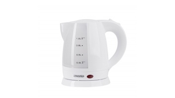 Mesko | Kettle | MS 1276 | Standard | 1600 W | 1 L | Plastic | 360° rotational base | White