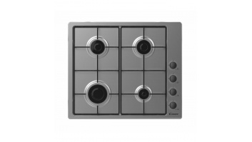 Candy | Hob | CHW6LBX | Gas | Number of burners/cooking zones 4 | Rotary knobs | Stainless steel