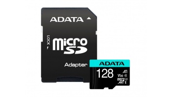 ADATA | Premier Pro | UHS-I U3 | 128 GB | micro SDXC | Flash memory class 10 | with Adapter