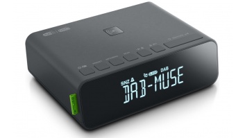 Muse | DAB+/FM RDS Radio | M-175 DBI | Alarm function | AUX in | Black