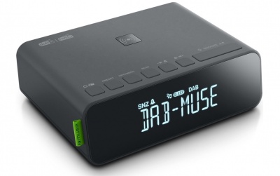 Muse | DAB+/FM RDS Radio | M-175 DBI | Alarm function | AUX in | Black