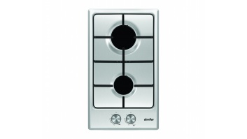 Simfer | Hob | H3.200.VGRIM | Gas | Number of burners/cooking zones 2 | Rotary knobs | Stainless steel