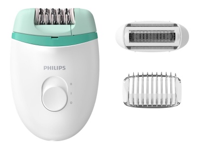 Philips | Epilator | Satinelle Essential BRE245/00 | White/Green