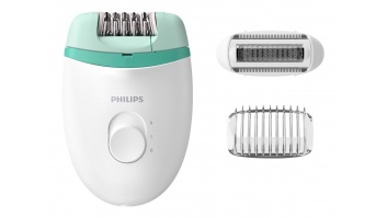 Philips | Epilator | Satinelle Essential BRE245/00 | White/Green