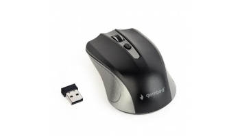 Gembird | MUSW-4B-04-GB | 2.4GHz Wireless Optical Mouse | Optical Mouse | USB | Spacegrey/Black