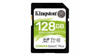 Kingston | Canvas Select Plus | 128 GB | SDHC | Flash memory class 10