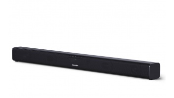 Sharp | HT-SB110 2.0 Slim Soundbar | Black | No | Bluetooth | HDMI, Optical, Bluetooth | 90 W | Wireless connection