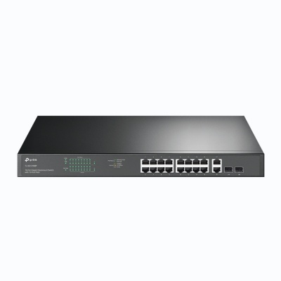 TP-LINK | Switch | TL-SG1218MP | Unmanaged | Rackmountable | 10/100 Mbps (RJ-45) ports quantity 18 | SFP ports quantity 2 | PoE+ ports quantity 16 | Power supply type 100-240VAC, 50-60Hz voltage