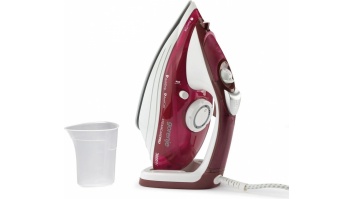 Gorenje | Steam Iron | SIH3000RBC | Steam Iron | 3000 W | Water tank capacity 350 ml | Continuous steam 40 g/min | Steam boost performance 105 g/min | Red/White