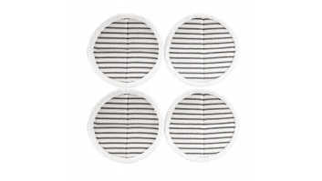 Bissell | SpinWave Pads - 4 x Scrubby | White