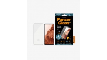 PanzerGlass | Samsung | Galaxy S21+ Series | Antibacterial glass | Black | Case Friendly, Compatible with the in-screen fingerprint reader | Antifingerprint screen protector