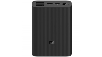 Xiaomi | Mi Power Bank | 3 Ultra Compact | 10000 mAh | USB-A, USB-C | Black