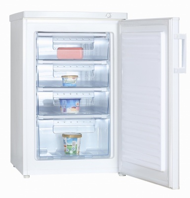 Goddess | Freezer | GODFSC085TW9E | Energy efficiency class E | Upright | Free standing | Height 85 cm | Total net capacity 91 L | White