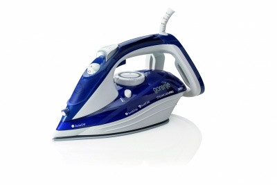 Gorenje | Steam Iron | SIH2600BLC | Steam Iron | 2600 W | Water tank capacity 350 ml | Continuous steam 30 g/min | Steam boost performance 95 g/min | Blue/White