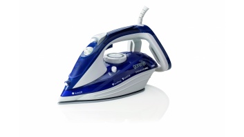 Gorenje | Steam Iron | SIH2600BLC | Steam Iron | 2600 W | Water tank capacity 350 ml | Continuous steam 30 g/min | Steam boost performance 95 g/min | Blue/White