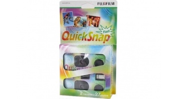 Fujifilm | 7130786 QuickSnap 400 Disposable Flash Camera (Pack of 2)