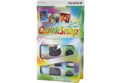 Fujifilm | 7130786 QuickSnap 400 Disposable Flash Camera (Pack of 2)