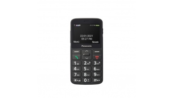 Panasonic | KX-TU160 | Easy Use Mobile Phone | Black | 2.4 " | TFT-LCD | Bluetooth | USB version USB-C | Built-in camera | Main camera 0.3 MP