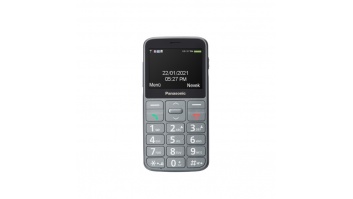 Panasonic | KX-TU160 | Easy Use Mobile Phone | Grey | 2.4 " | TFT-LCD | Bluetooth | USB version USB-C | Built-in camera | Main camera 0.3 MP