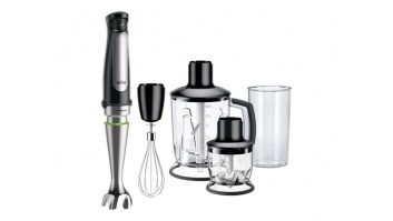 Braun | MultiQuick 7 Hand Blender | MQ 7045X | Hand Blender | 1000 W | Number of speeds 6 | Chopper | Black/Stainless steel